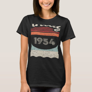 1954生まれ年68誕生日68歳のヴィンテージ Tシャツ