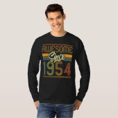 1954素晴らし年68誕生日68歳から Tシャツ (正面フル)