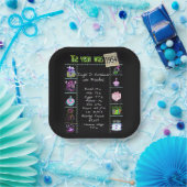 1954誕生日トリビアファクト紙プレート ペーパープレート (パーティー)