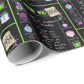 1954誕生日年トリビア ラッピングペーパー (ロールコーナー)