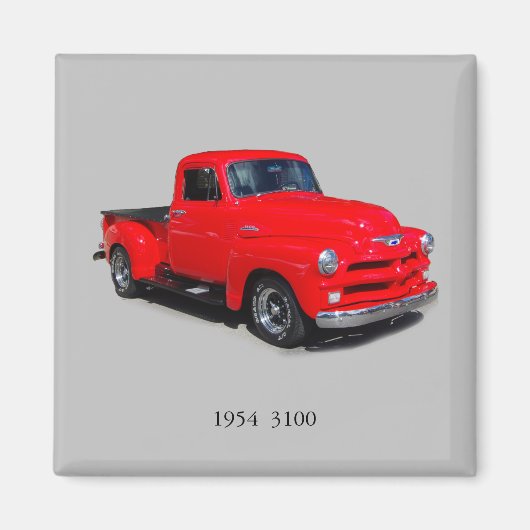 1954赤3100ピックアップマグネット マグネット (正面)