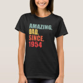 1954 Amazing Dad Since 1954 Tシャツ (正面)