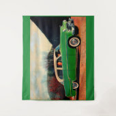 1954 Dodge 王室の V8緑 タペストリー (正面)