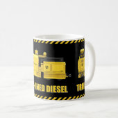 1954 Lead-Lined Diesel Train Coffee Mug コーヒーマグカップ (正面右)