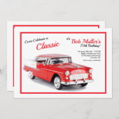 1955シェヴィーベルエア招待状 招待状 (正面/裏面)