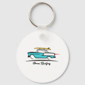 1955シブハードトップクーペゴーンサーフィン キーホルダー (正面)