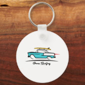 1955シブハードトップクーペゴーンサーフィン キーホルダー (正面)