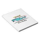 1955シブハードトップクーペゴーンサーフィン ノートパッド (アングル)