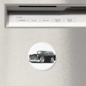 1955シボニーノマッドブラックホワイトカー マグネット (インサイチュ (食洗機))