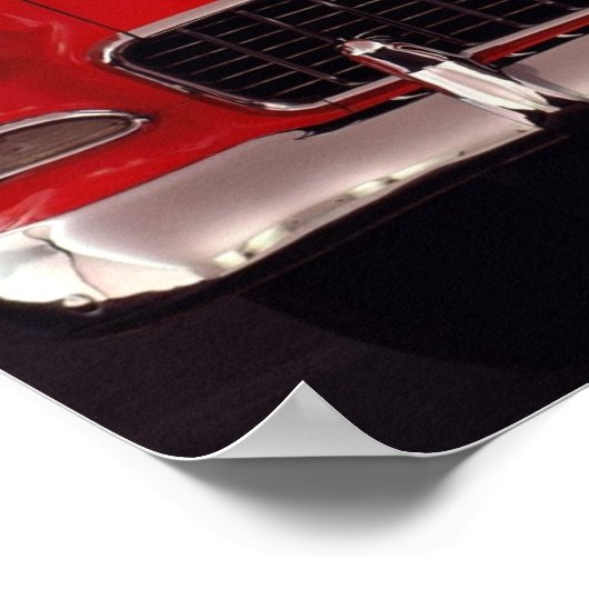 1955シボレーBel-Air ポスター (角)