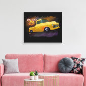 1955シボートラックプリント キャンバスプリント (インサイチュ (リビング))