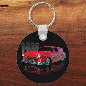 1955パネルワゴン キーホルダー (正面)