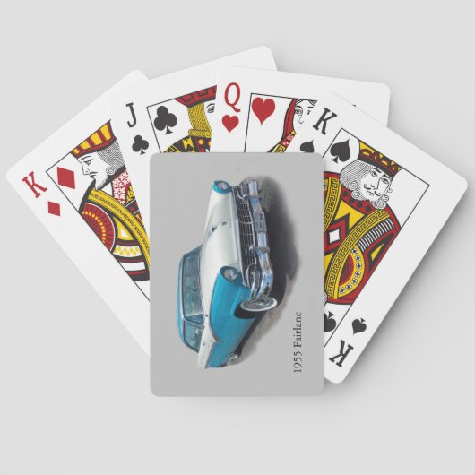 1955フェアレ遊ーンのカード トランプ (裏面)