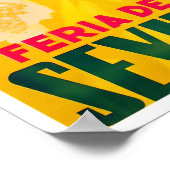 1955フェリアデセビラヴィンテージ ポスター (角)