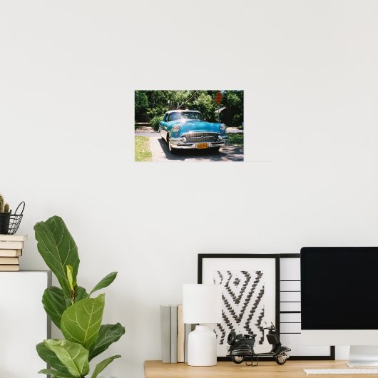 1955ブイック ポスター (ホームオフィス)