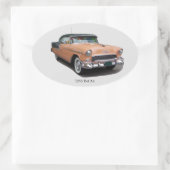 1955ブラウンベルエアシール 楕円形シール (バッグ)