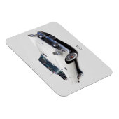 1955ホワイトコンバーチブルマグネット マグネット (右側)