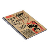 1955ヴィンテージ洗浄パウダー広告 ノートブック (右側)