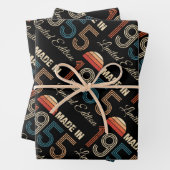 1955ヴィンテージ70誕生日 ラッピングペーパーシート (インサイチュ)