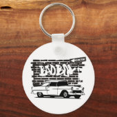 1955ヴィンテージChevyバートボーイ キーホルダー (正面)