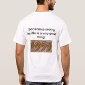 1955倍増される死んで下さい Tシャツ (裏面)