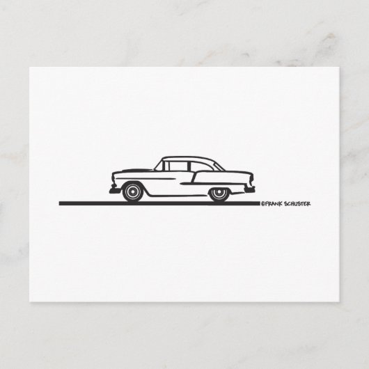 1955山形ハードトップポスト ポストカード (正面)