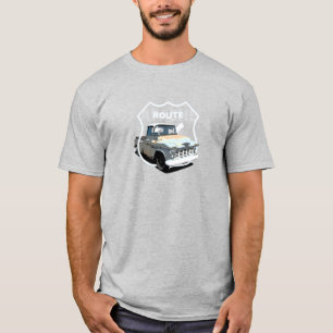 1955年のシボレー·アパッチ·トラック。55シボートラック。米国 Tシャツ