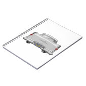 1955年のポンティアクの星の責任者 ノートブック (左側)