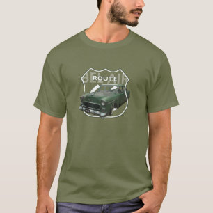 1955年の山形のベル·エア緑の山かっこ55アメリカ人。 Tシャツ