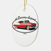 1955年のBEL AIR RES セラミックオーナメント (左)