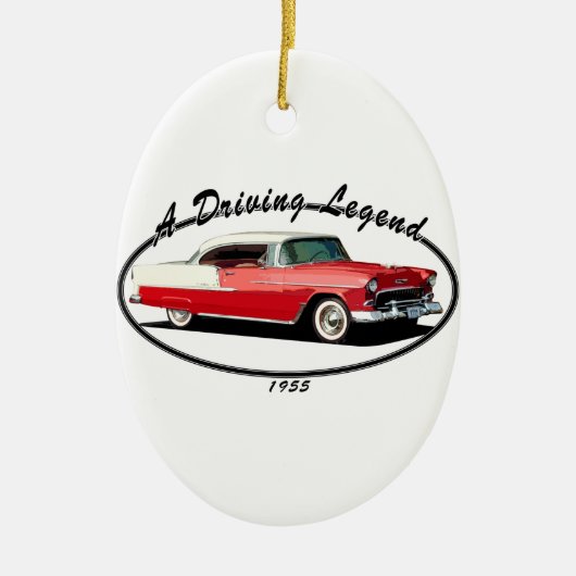 1955年のBEL AIR RES セラミックオーナメント (正面)
