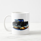 1955年のChevyの積み込みの黒のトラック コーヒーマグカップ (左)