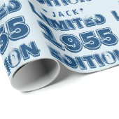 1955年または任意の年間誕生日限定版60番目のV4Z ラッピングペーパー (ロールコーナー)