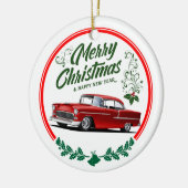 1955年オーナメントカクラシックーホリデーズセラミック セラミックオーナメント (左)