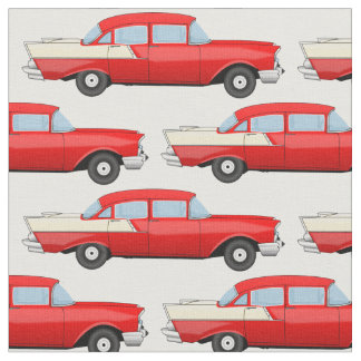 1955年ヴィンテージ4ドアセダンファブリック ファブリック