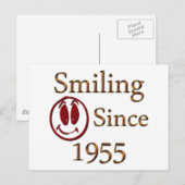 1955年以来の笑顔 ポストカード (正面/裏面)
