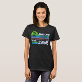 1955年以来67歳の素晴らし男性と女性1 Tシャツ (正面フル)