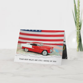 1955年定年のシェブカーの地図 カード