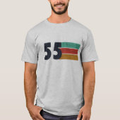1955年生まれのヴィンテージ誕生日ギフト Tシャツ (正面)