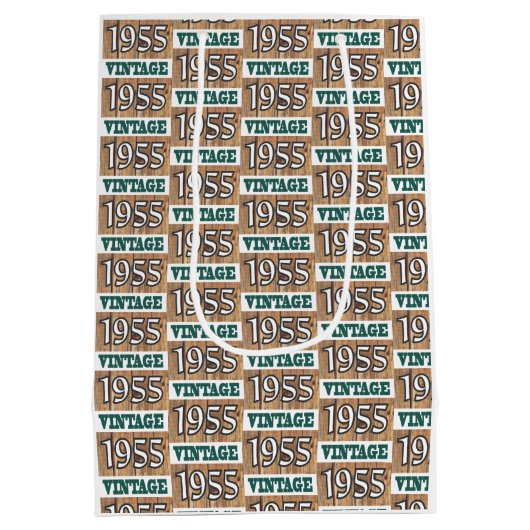 1955年生まれ中抱き枕 ミディアムペーパーバッグ (裏面)