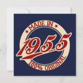 1955年製 カード (正面)