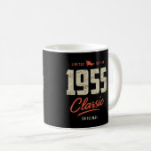 1955年誕生日クラシックギフト コーヒーマグカップ (正面右)