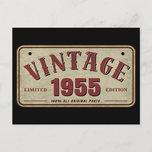 1955年限定復刻版 オリジナルパーツ全て揃っています ポストカード (正面)