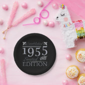 1955年限定版70誕生日 ペーパープレート (パーティー)