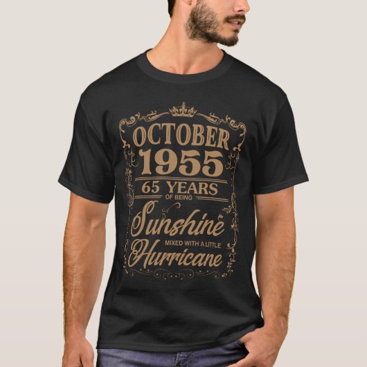 1955年10月サンシャイン·ハリケーンから65年 Tシャツ (正面)