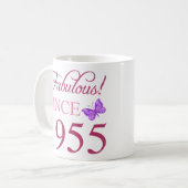 1955年70誕生日以来の素晴らしい コーヒーマグカップ (正面左)