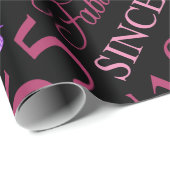 1955年70誕生日以来の素晴らしい ラッピングペーパー (ロールコーナー)