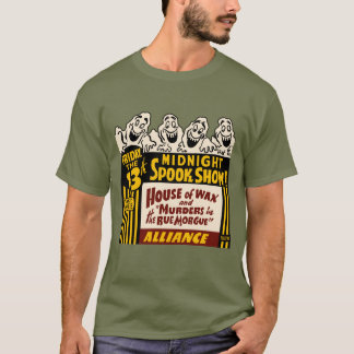 1955年-真夜中の幽霊ショーのTシャツ Tシャツ
