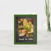 1955生まれ年の誕生日おもしろい事実 カード (正面)