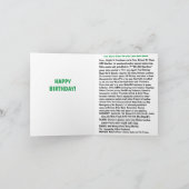 1955生まれ年の誕生日おもしろい事実 カード (内部)